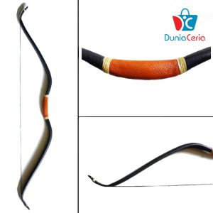 Busur Panah Junxing Traditional Longbow Laminated Snakeskin